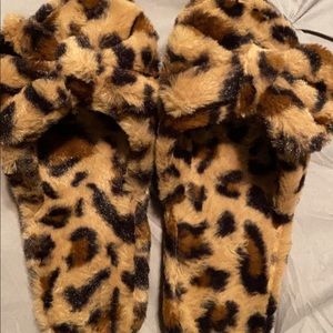Leopard Slippers